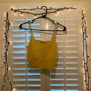 Mustard Yellow Brami bra